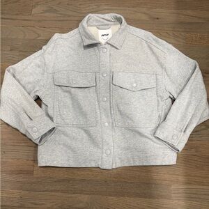 Aerie Light Gray Casual Jacket